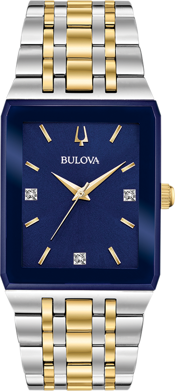 Bulova Futuro Quartz Mens Watch 98D154