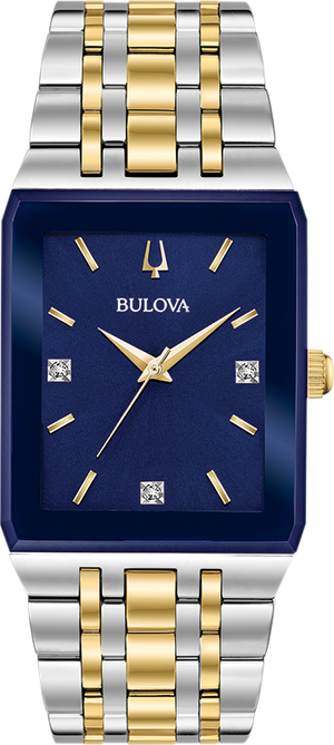 Bulova Futuro Quartz Mens Watch 98D154