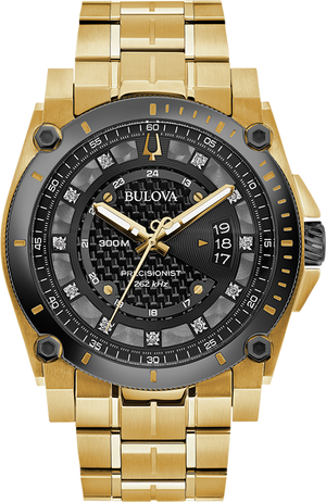 Bulova Precisionist Quartz Mens Watch 98D156