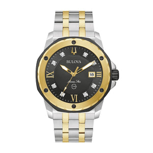 Bulova Marine Star Quartz Mens Watch 98D175