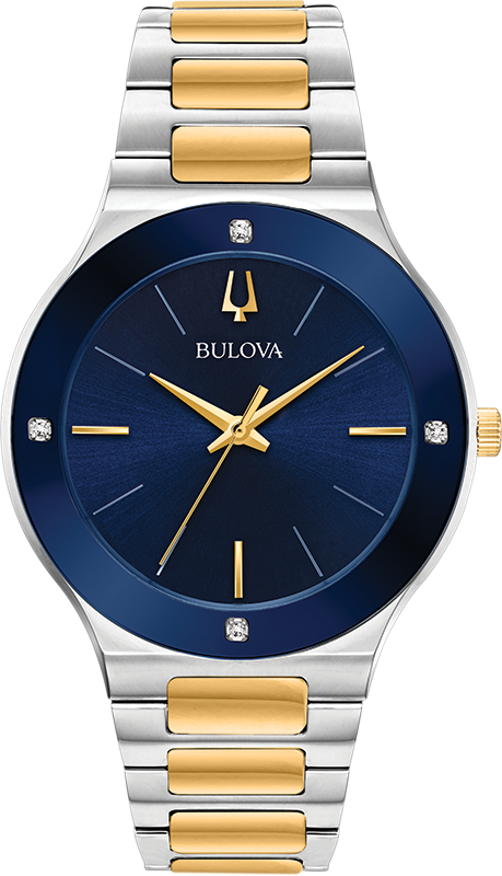 Bulova Futuro Quartz Mens Watch 98E117