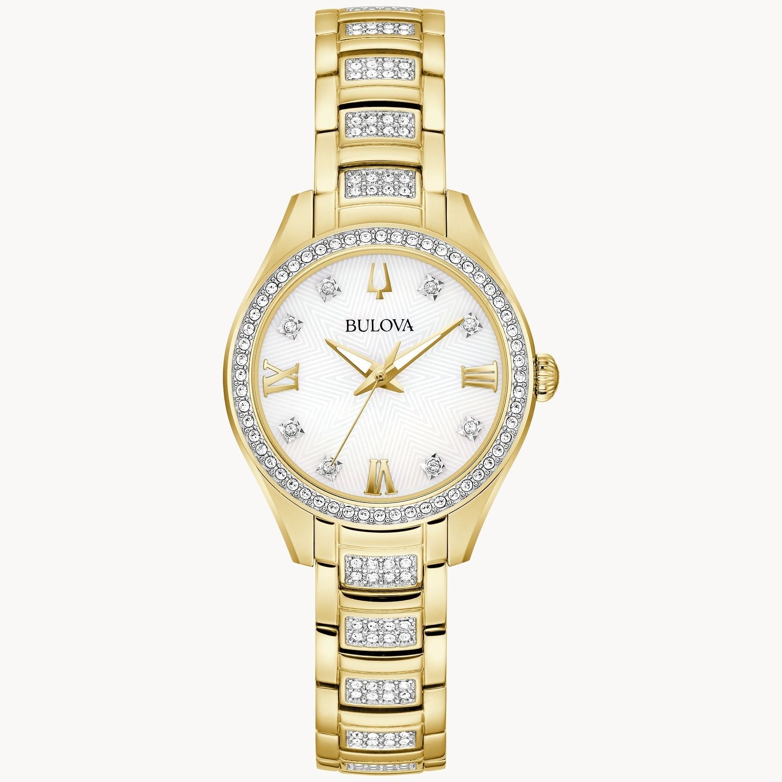 Bulova Crystal Quartz Women's Watch 98L306