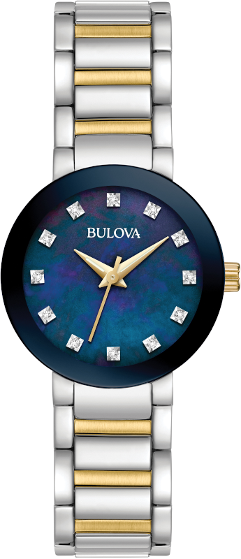 Bulova Futuro Quartz Womens Watch 98P157