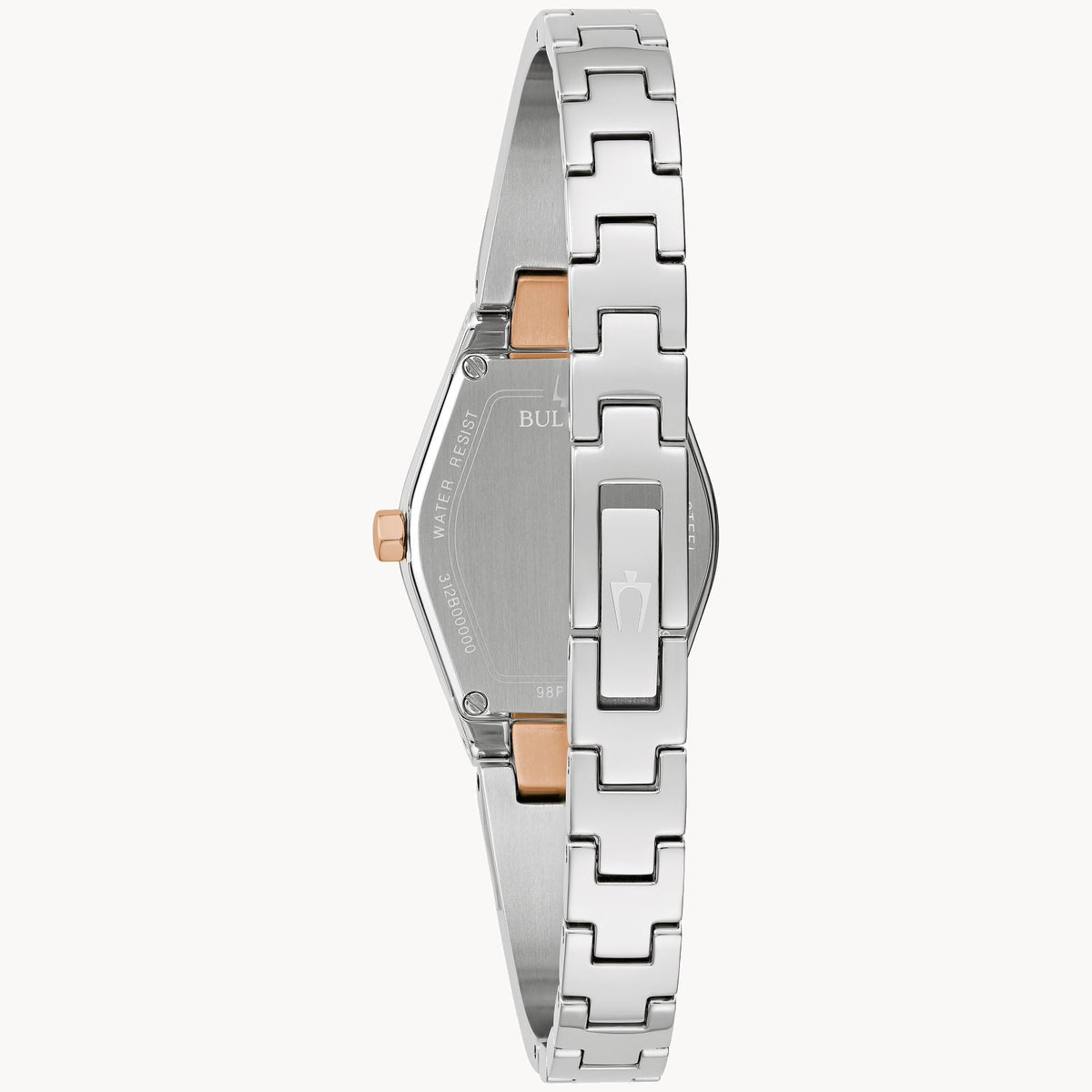 Bulova Gemini Modern Quartz Womens Watch 98P216