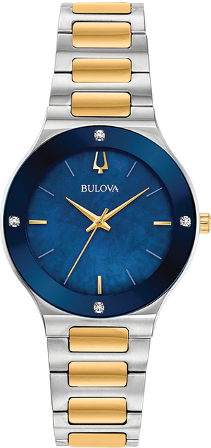 Bulova Futuro Quartz Womens Watch 98R273