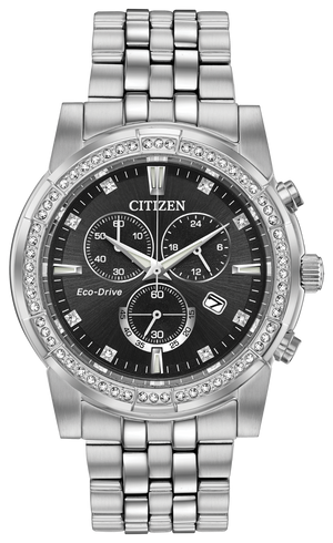 Citizen Crystal Eco-Drive Mens Watch AT2450-58E