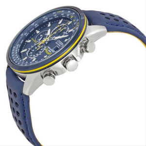 Citizen Eco Drive World Chronograph A-T Blue Angels Men's Watch AT8020-03L