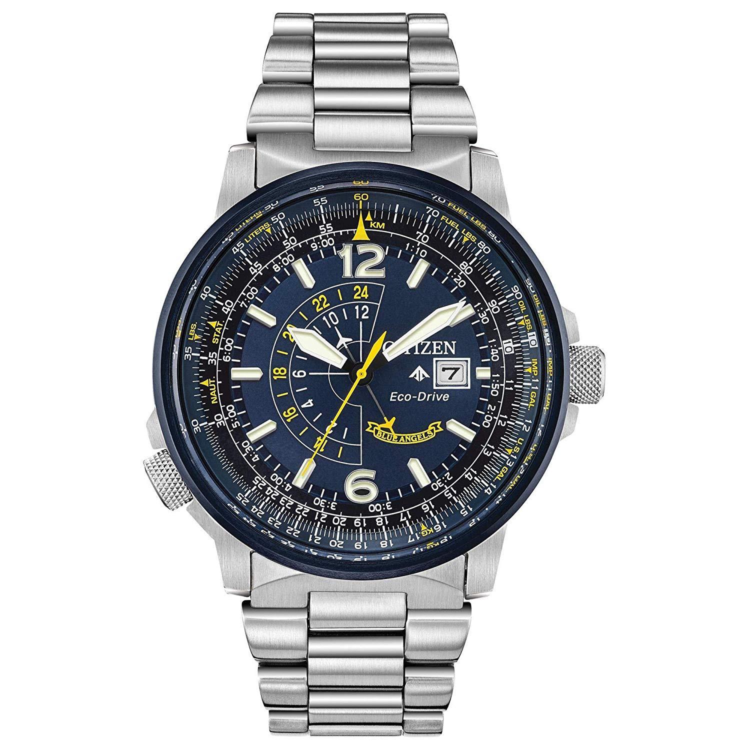 Citizen Blue Angels Eco-Drive Mens Watch BJ7006-56L