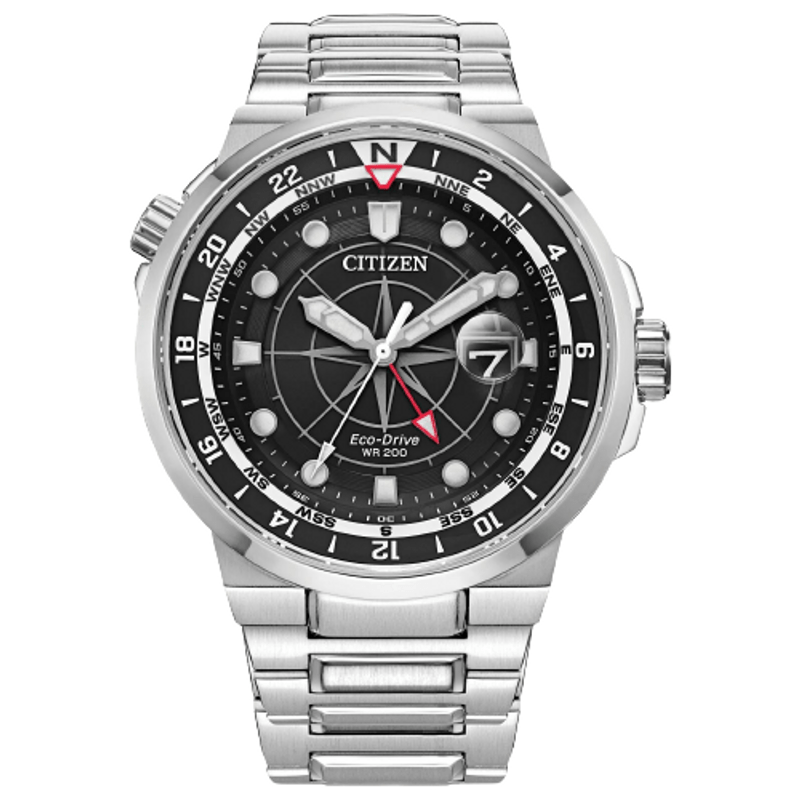 Citizen Endeavor GMT Eco-Drive Men's Watch BJ7140-53E