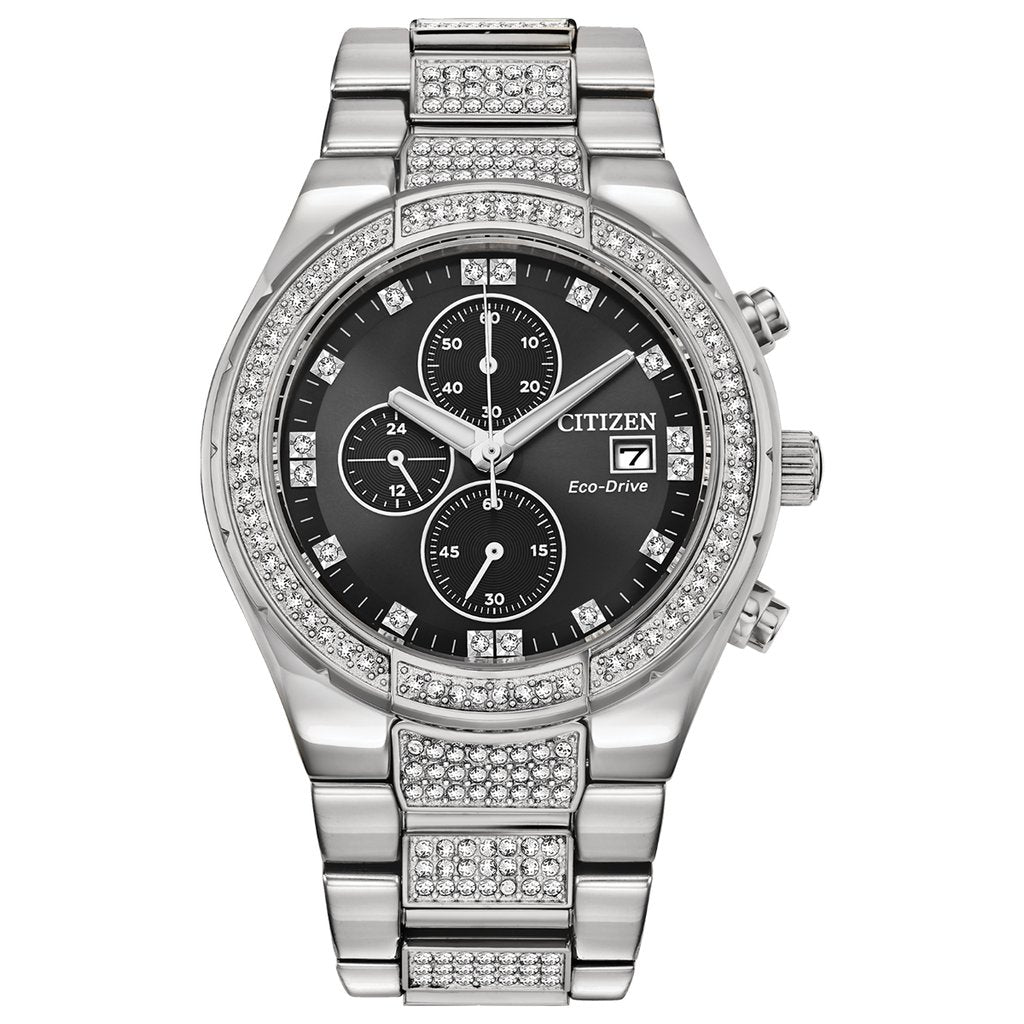 Citizen Crystal Eco-Drive Mens Watch CA0750-53E