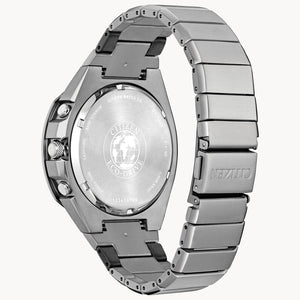 Citizen Super Titanium Armor Eco-Drive Mens Watch CA7058-55E