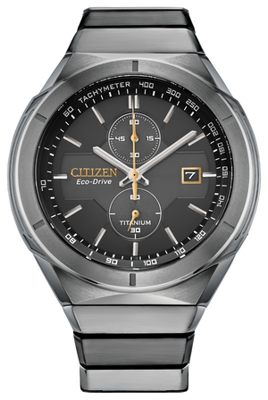 Citizen Super Titanium Armor Eco-Drive Mens Watch CA7058-55E