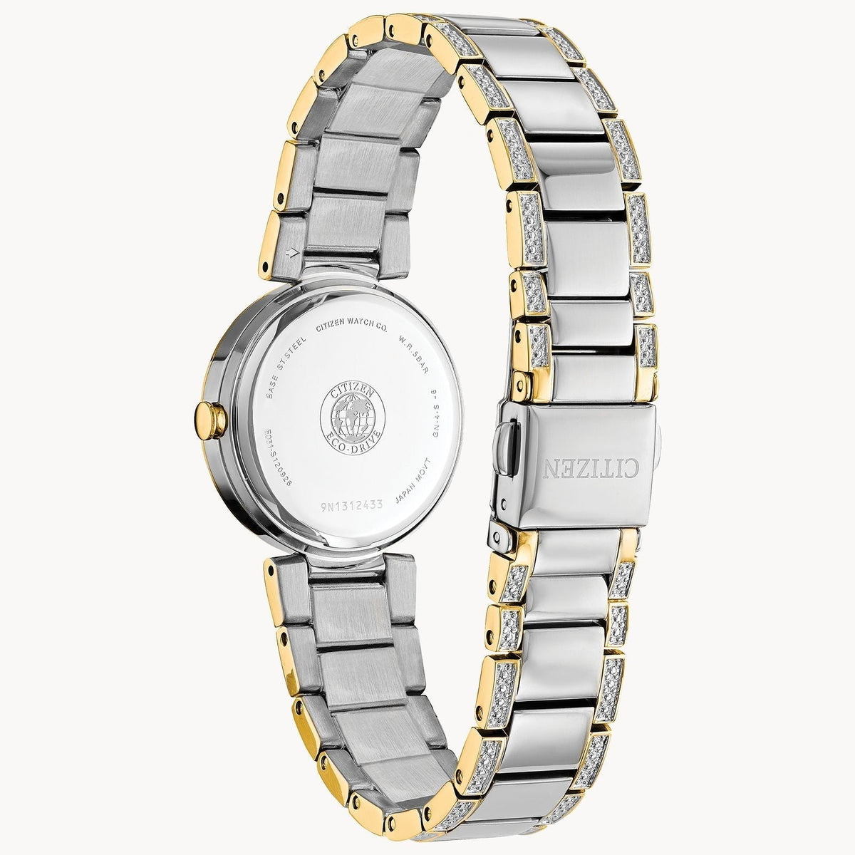 Citizen Silhouette Eco-Drive Crystal Womens Watch EM0844-58D