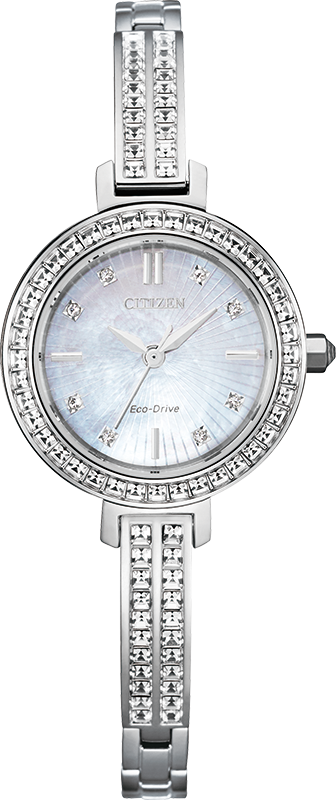 Citizen Silhouette Crystal Eco-Drive Womens Watch EM0860-51D