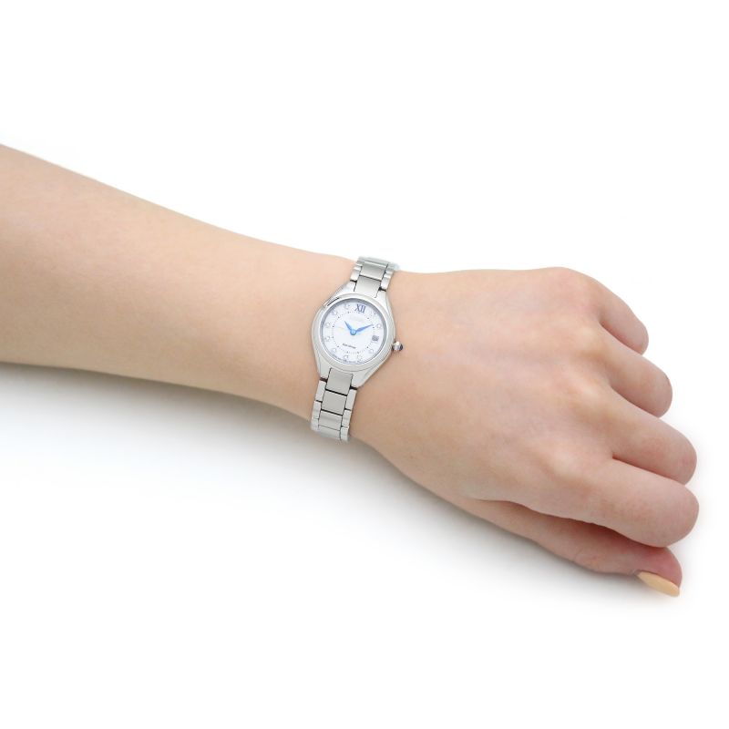 Citizen Silhouette Eco-Drive Crystal Womens Watch EW2540-83A