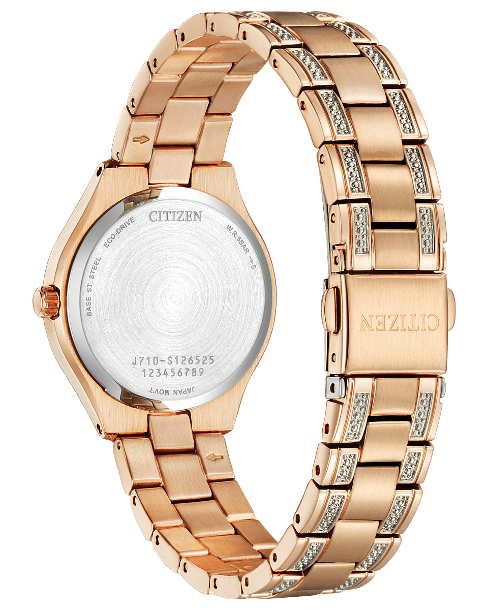 Citizen Silhouette Crystal Eco Drive Women's Watch FE1233-52A