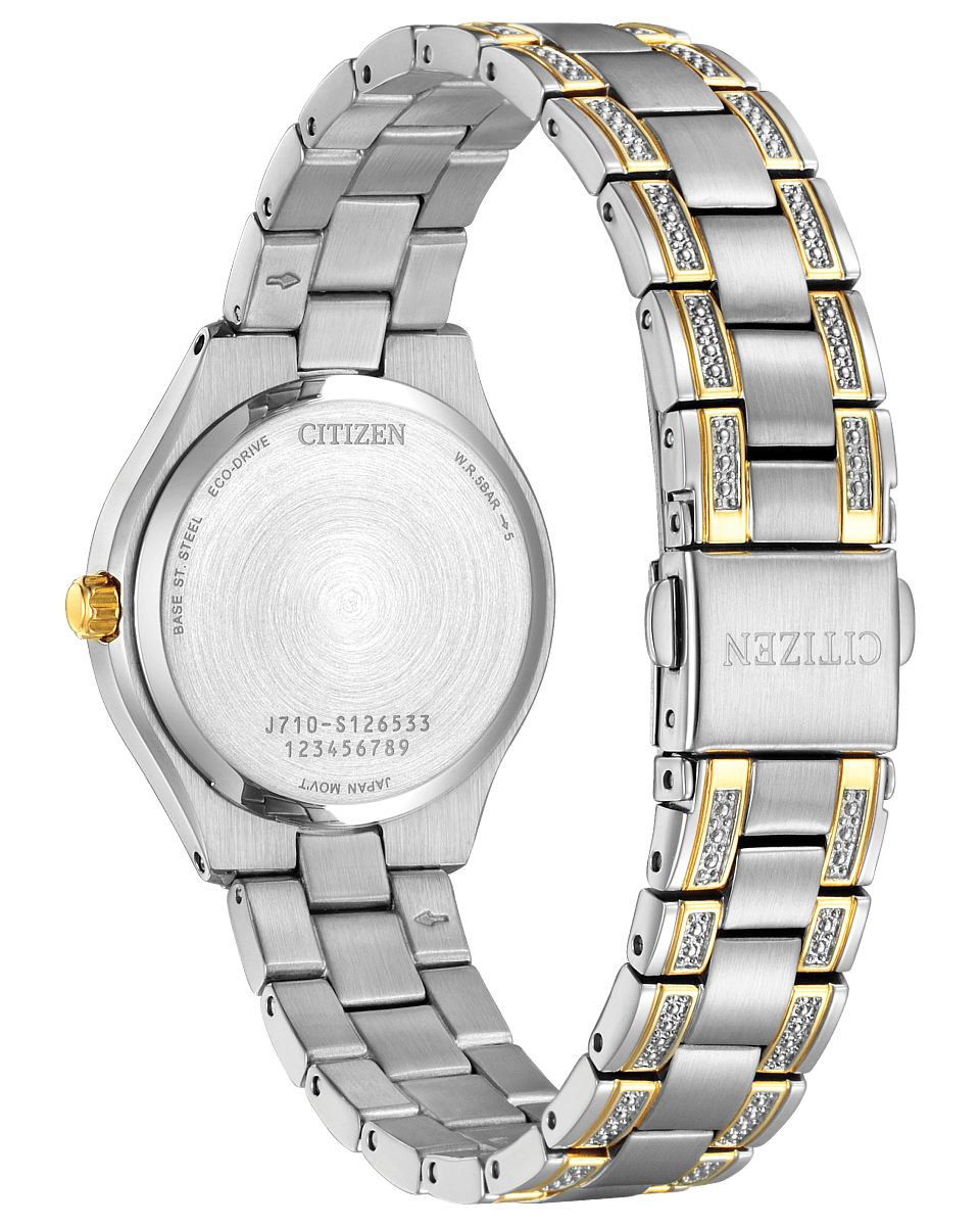 Citizen Silhouette Crystal Eco Drive Women's Watch FE1234-50L