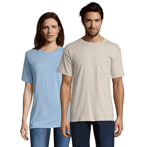 Hanes Beefy-T Adult Pocket T-Shirt