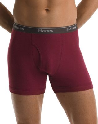 Hanes Classics Mens Assorted Dyed Boxer Briefs P5-76925A