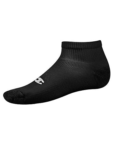 Champion Double Dry Performance Mens Quarter Socks 6-Pack