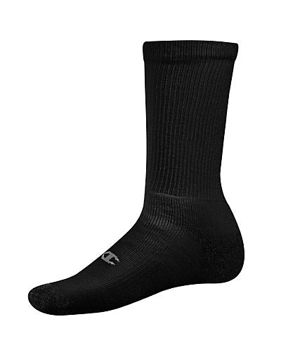 Champion Double Dry Performance Mens Crew Socks 6-Pack