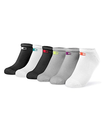 Champion Women's Performance Low-Cut Socks 6-Pack
