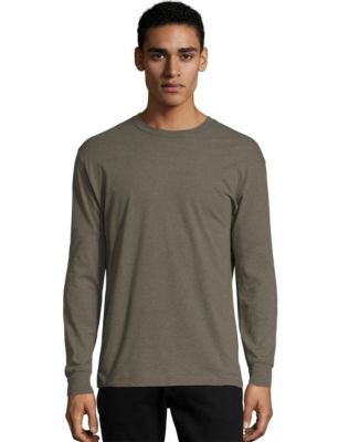 Hanes X-Temp Mens Long-Sleeve T-Shirt-O5716