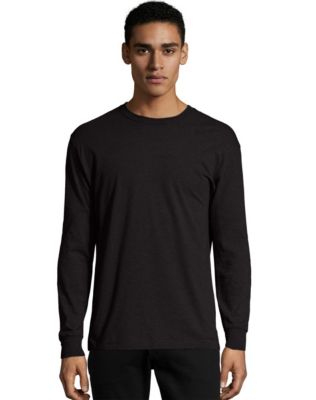Hanes X-Temp Mens Long-Sleeve T-Shirt-O5716