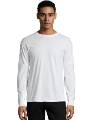 Hanes X-Temp Mens Long-Sleeve T-Shirt-O5716
