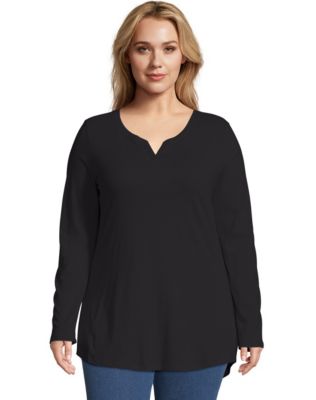 JMS Lightweight Split Neck Tunic-OJ331