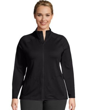 JMS Active Full Zip Mock Neck Jacket