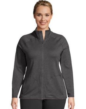 JMS Active Full Zip Mock Neck Jacket