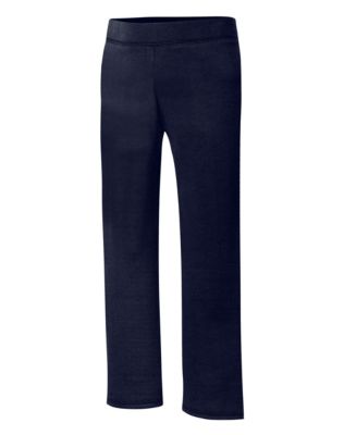 Hanes ComfortSoft EcoSmart Girls' Open Leg Sweatpants-OK282