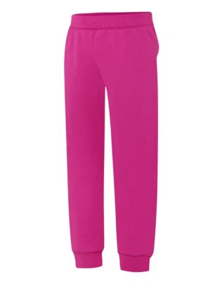 Hanes ComfortSoft; EcoSmart Girls' Jogger Sweatpants-OK288