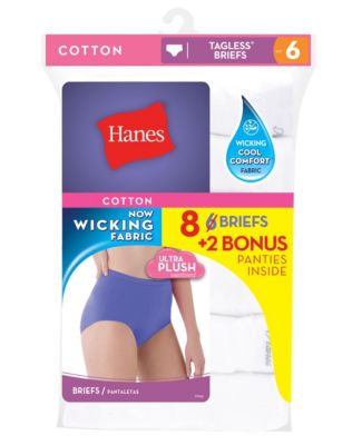 Hanes Women's Brief 8-Pack