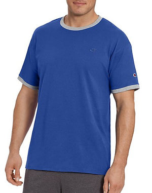Champion Mens Classic Jersey Ringer Tee