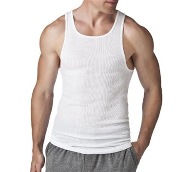 Hanes Mens White A-Shirt 3-Pack