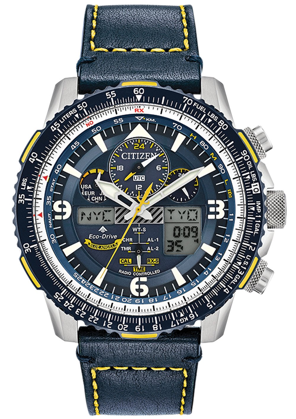 Citizen Blue Angels Eco-Drive Mens Watch JY8078-01L