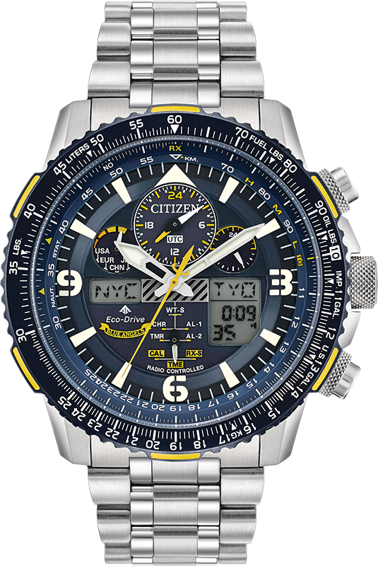 Citizen Blue Angels Eco-Drive Mens Watch JY8078-52L