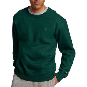 Champion Mens Powerblend Fleece Pullover Crew