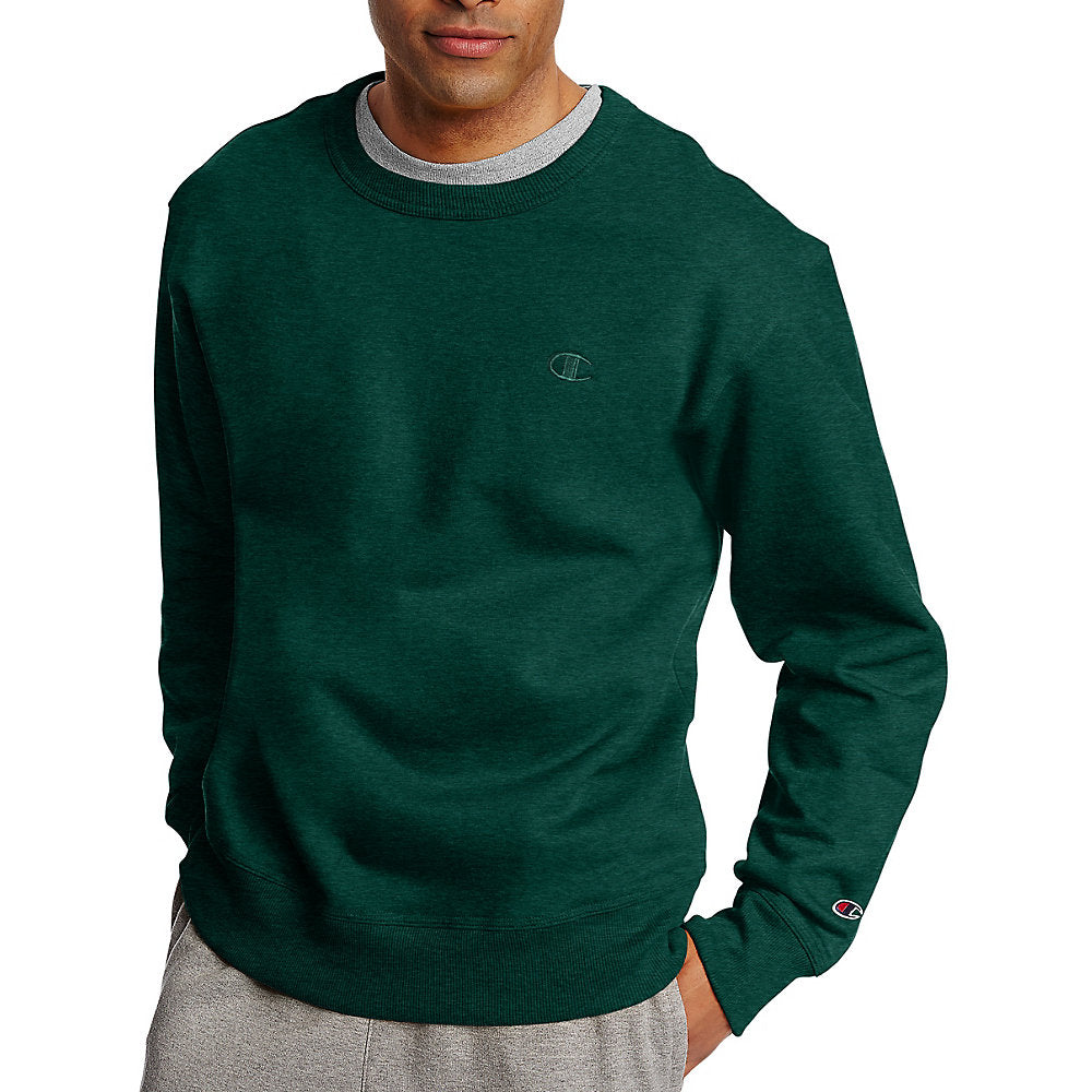 Champion Mens Powerblend Fleece Pullover Hoodie