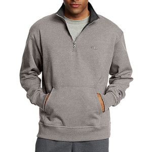 Champion Mens Powerblend Fleece 1/4 Zip Pullover