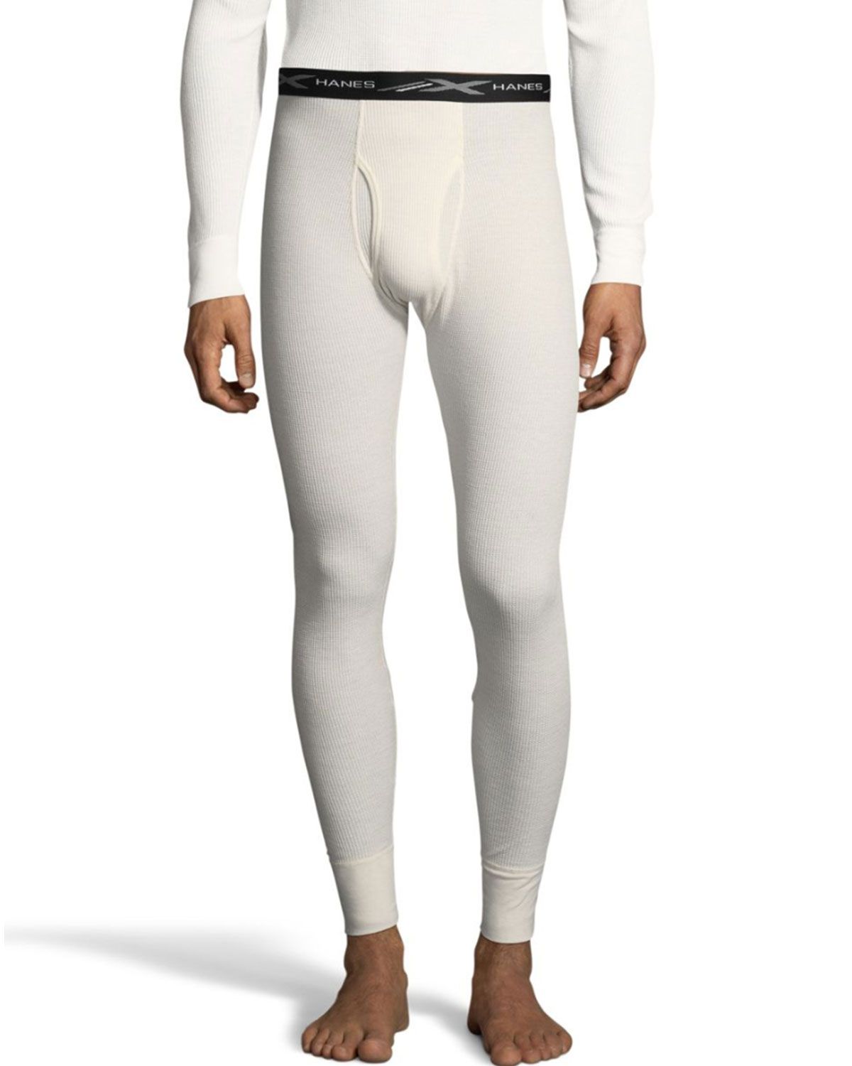 Hanes Mens Waffle Knit Thermal Pant-125442