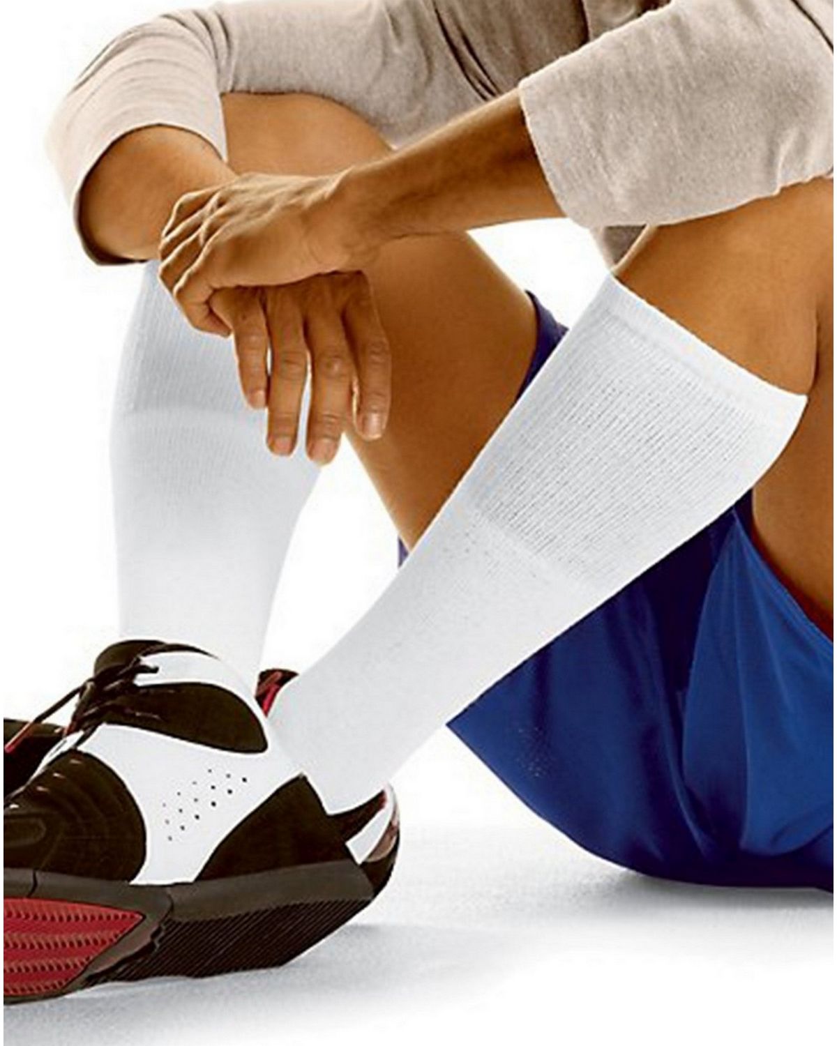 Hanes Mens Over-the-Calf Tube Socks 12-Pack-180V12