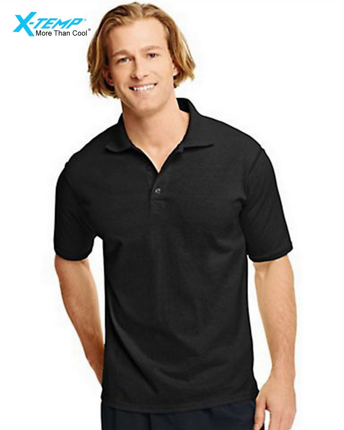 Hanes X-Temp Mens Polo-42X0