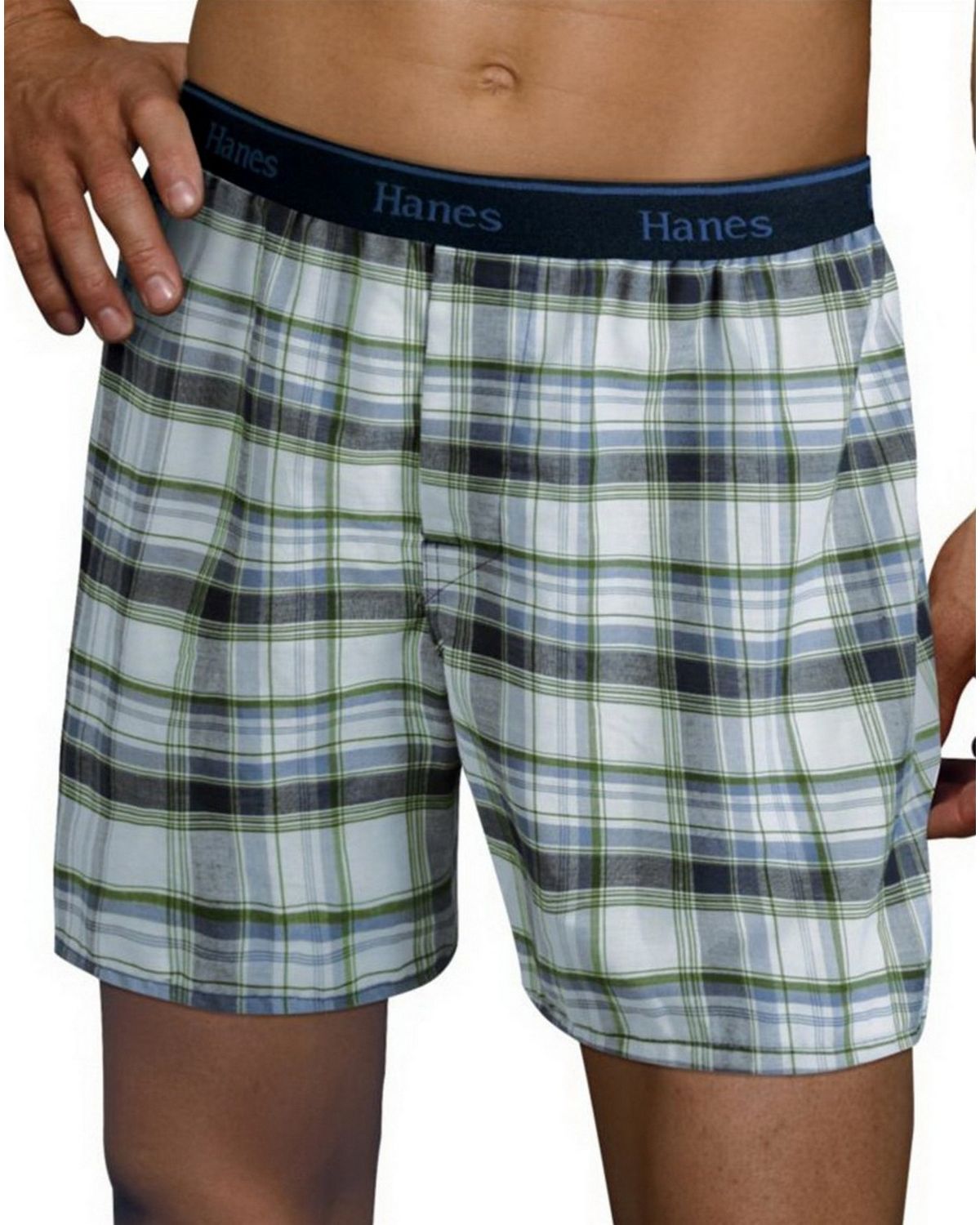 Hanes Classics Mens TAGLESS Boxer with Comfort Flex Waistband 5-Pack-7 -  activewearhub
