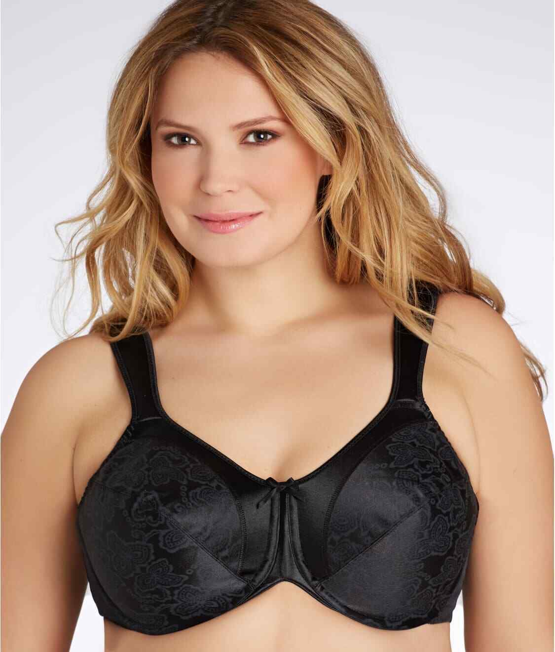 Bali by Satin Tracings Underwire Minimizer Bra : : Clothing, Shoes  & Accessories