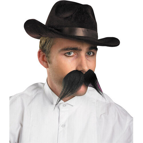 Gambler Style Moustache Adult Halloween Accessory